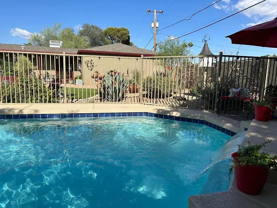 Encanto Cactus Flower Casita Phoenix USA