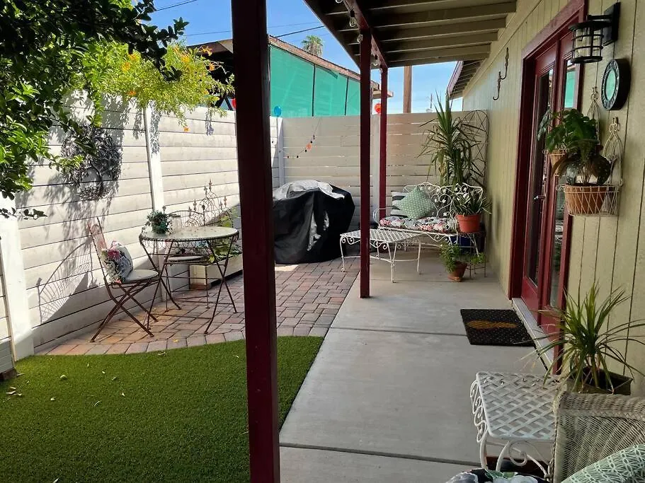 Encanto Cactus Flower Casita Phoenix